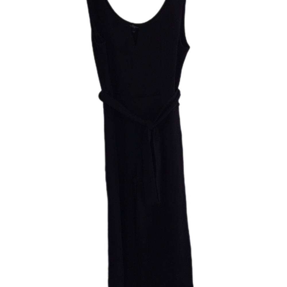 Elegant Black Sleeveless Jumpsuit Small